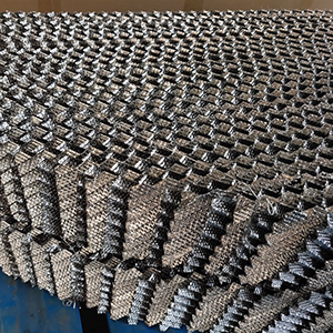 Treatment methods for gaps during structured packing installation